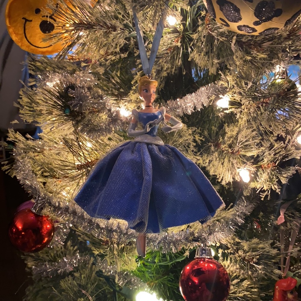 Disney Princess Ornament Cinderella with Tulle Skirt